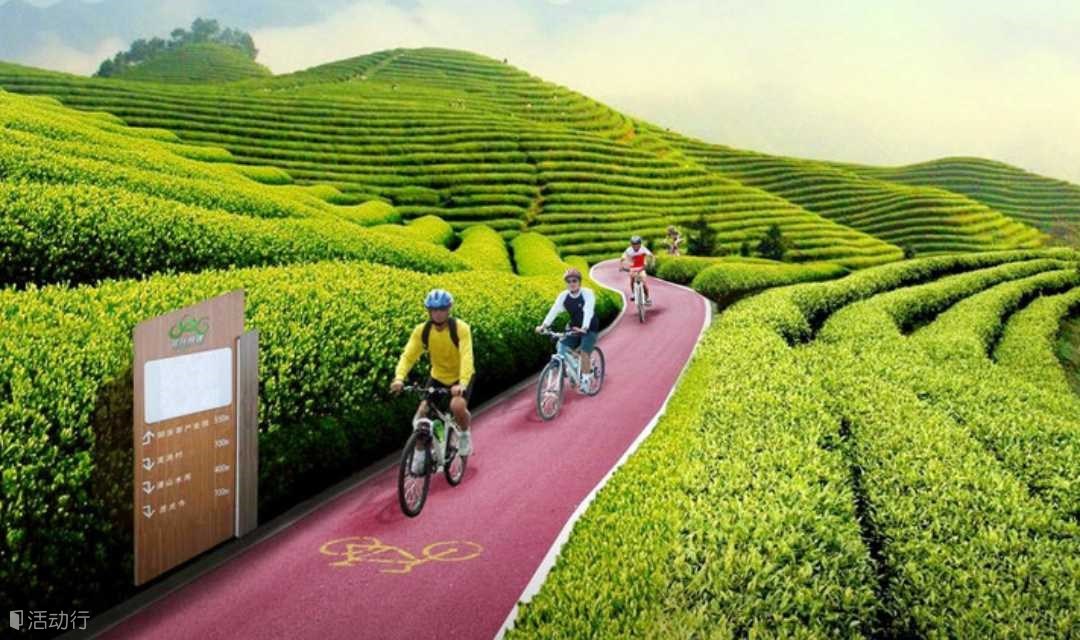 【骑行-已成行】骑行醉美茶海小径，相约网红自行车公园（上海1天活动）