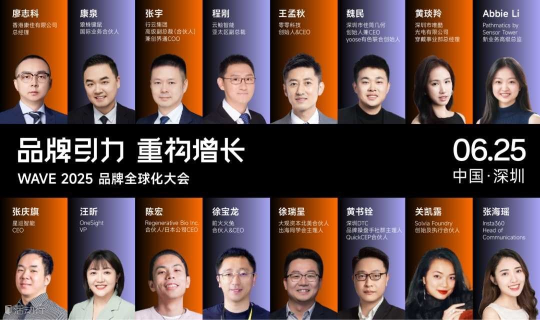 WAVE 2025 品牌全球化大会｜出海正当时