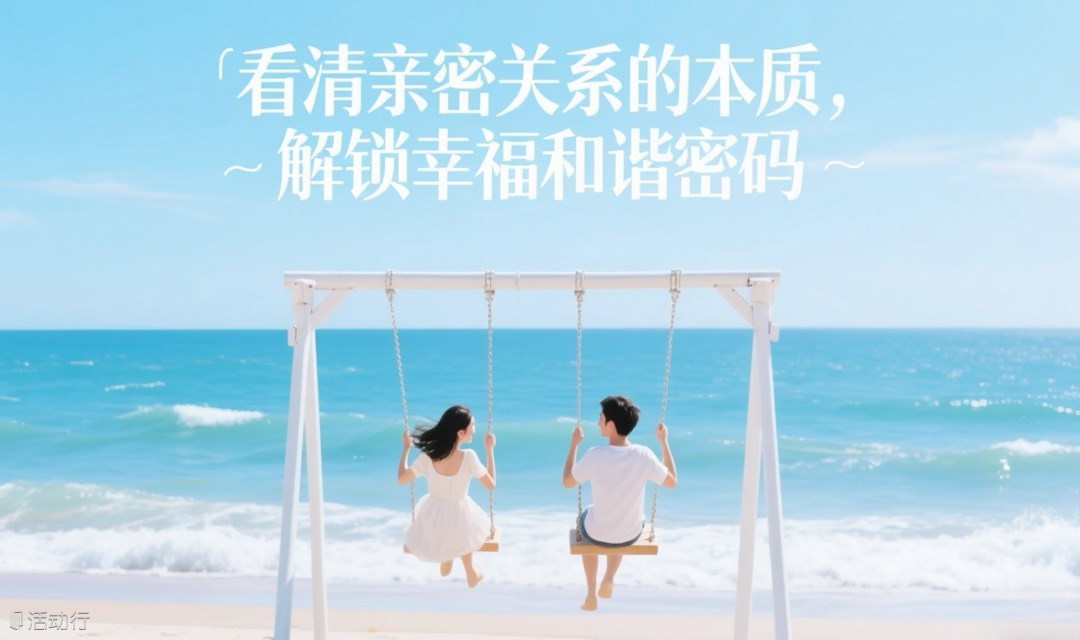 完形心理沙龙《看清亲密关系的本质-解锁幸福和谐密码》