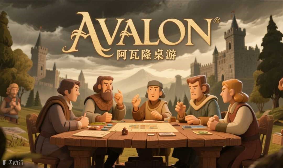 阿瓦隆桌游下午茶 · 等你来推理！